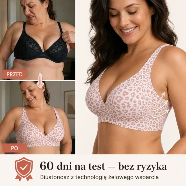 BOOSTA - Bezfiszbinowy Biustonosz Żelowy